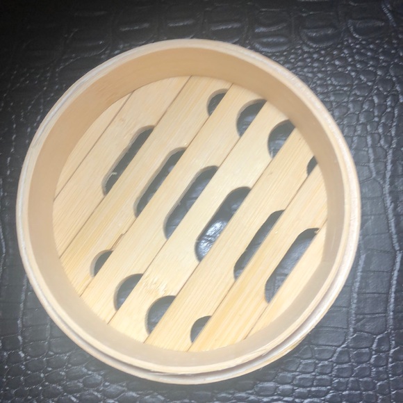 World Market Bamboo Mini Steamer - Picture 3 of 4